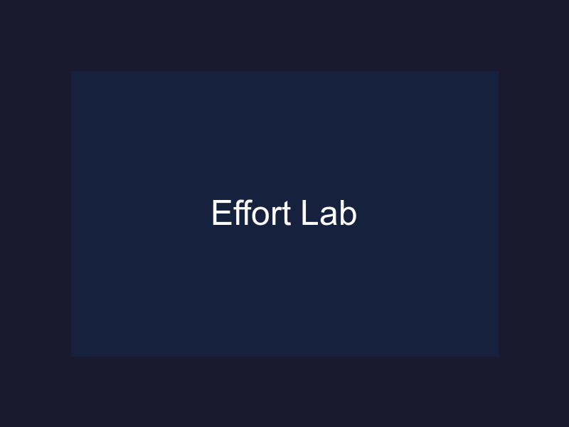 Effort Lab